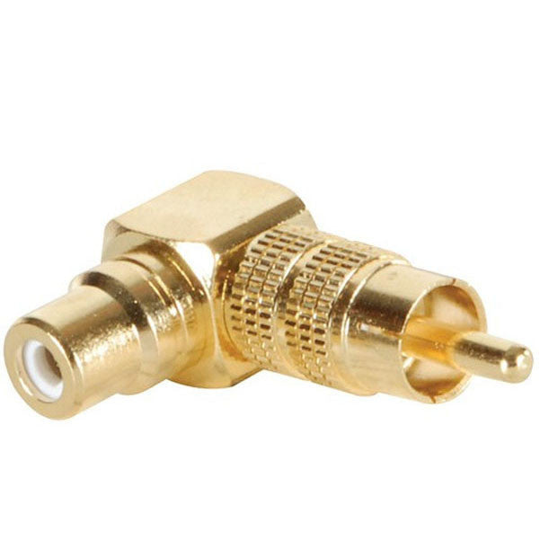 bajaao cables and connectors bajaao gold rca right angle adapter long