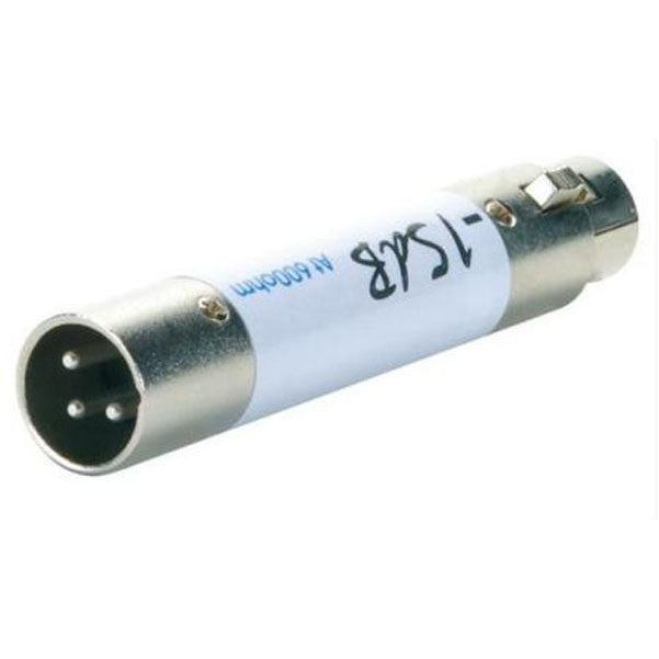bajaao cables and connectors bajaao in-line xlr attenuator pad 15db