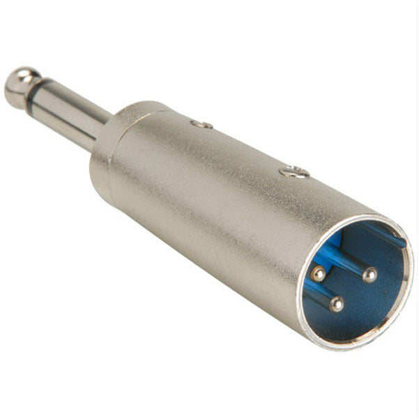 bajaao cables and connectors bajaao xlr male to 1/4inch male adapter