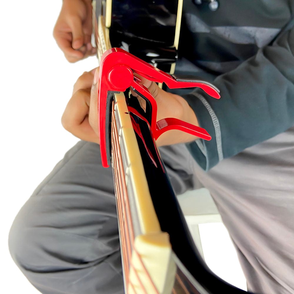 bajaao capos bajaao metal capo for guitar, ukulele, mandolin & banjo - open box