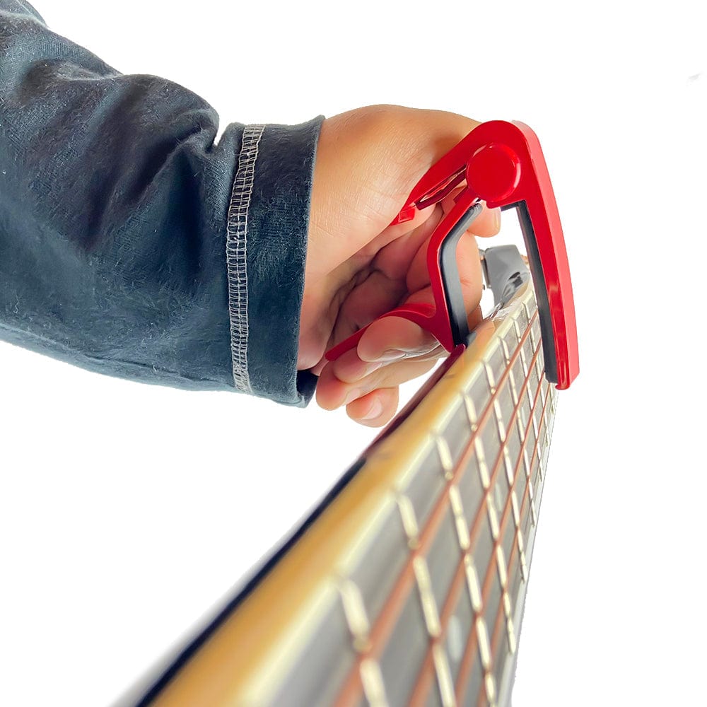 bajaao capos bajaao metal capo for guitar, ukulele, mandolin & banjo - open box