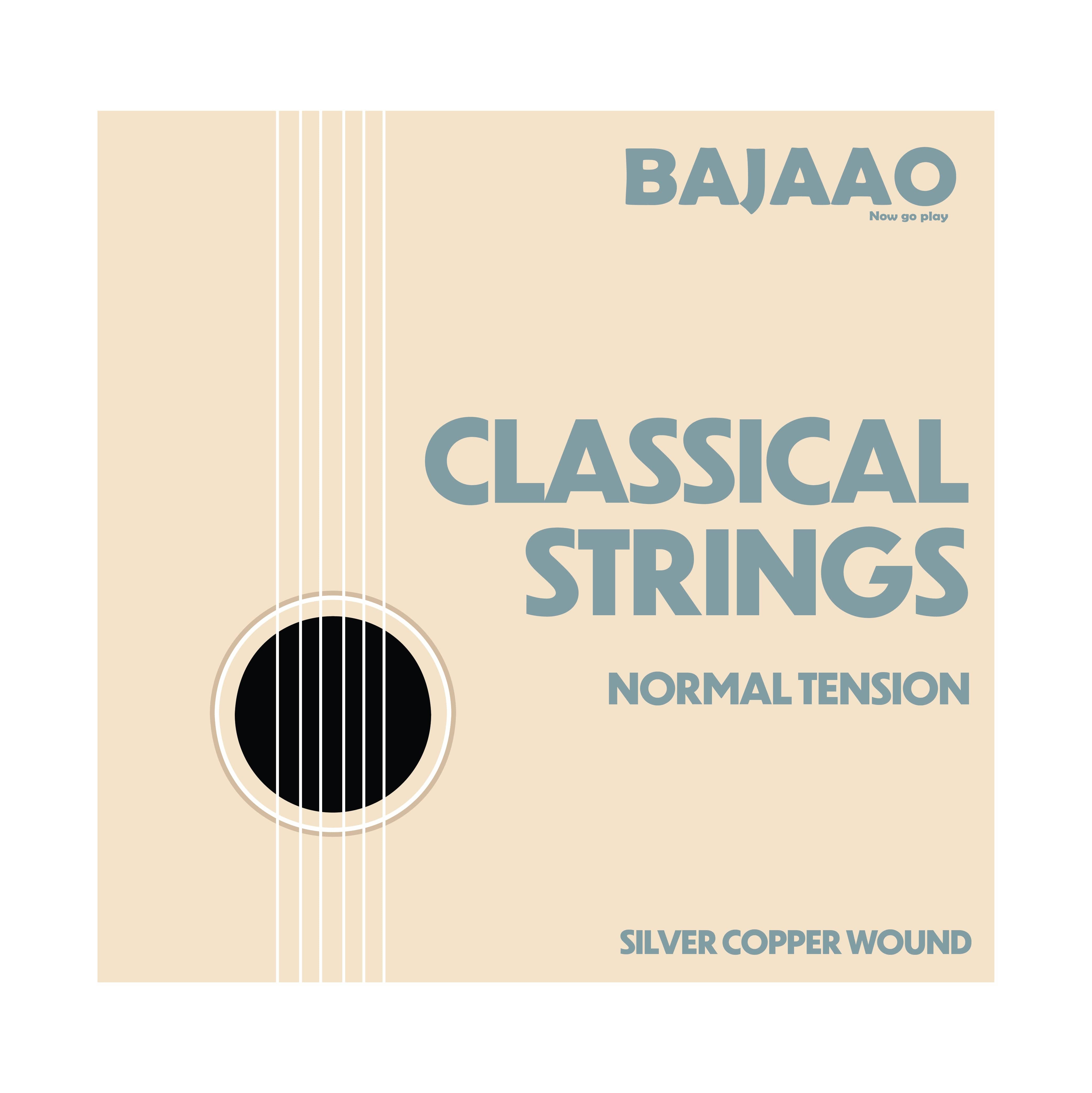Bajaao Classical Guitar Strings Normal Tension Bajaao Classical Guitar String Set