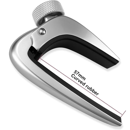 BAJAAO.COM Capos Silver Wingo JX-03 Guitar Capo 