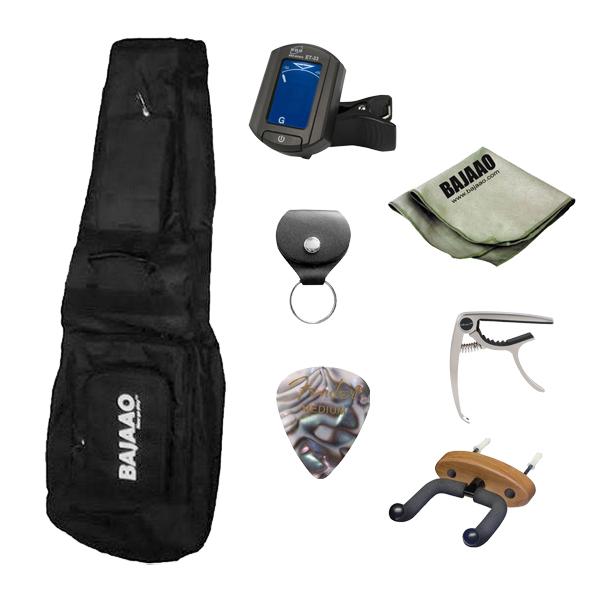 bajaao guitar accessories bajaao acoustic guitar pro accessory bundle
