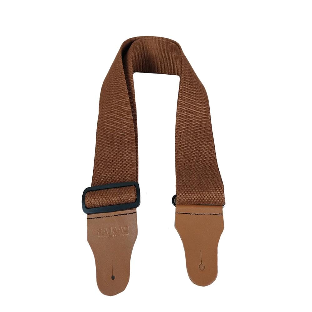 bajaao guitar straps bajaao 2.4-inch cotton guitar strap for electric / acoustic / bass guitar    #color_brown