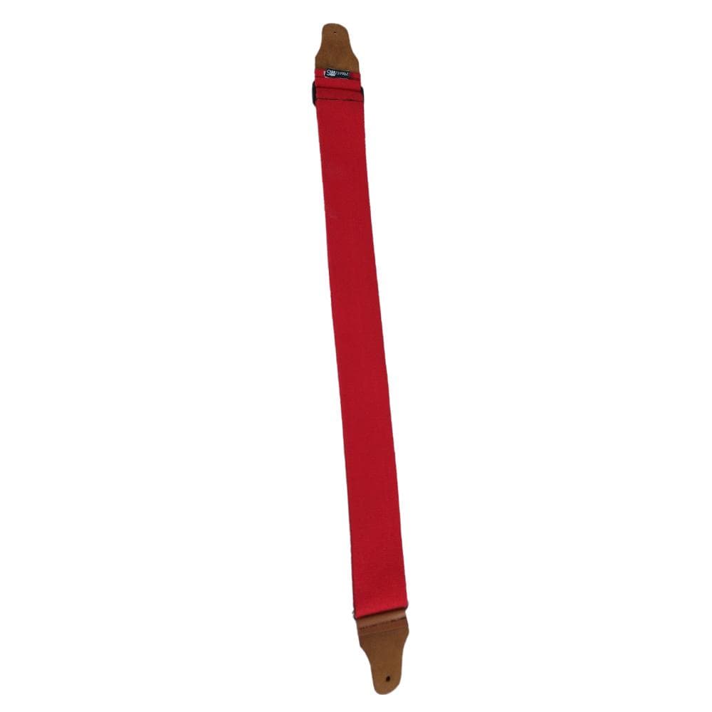 bajaao guitar straps bajaao 2.4-inch cotton guitar strap for electric / acoustic / bass guitar    #color_red