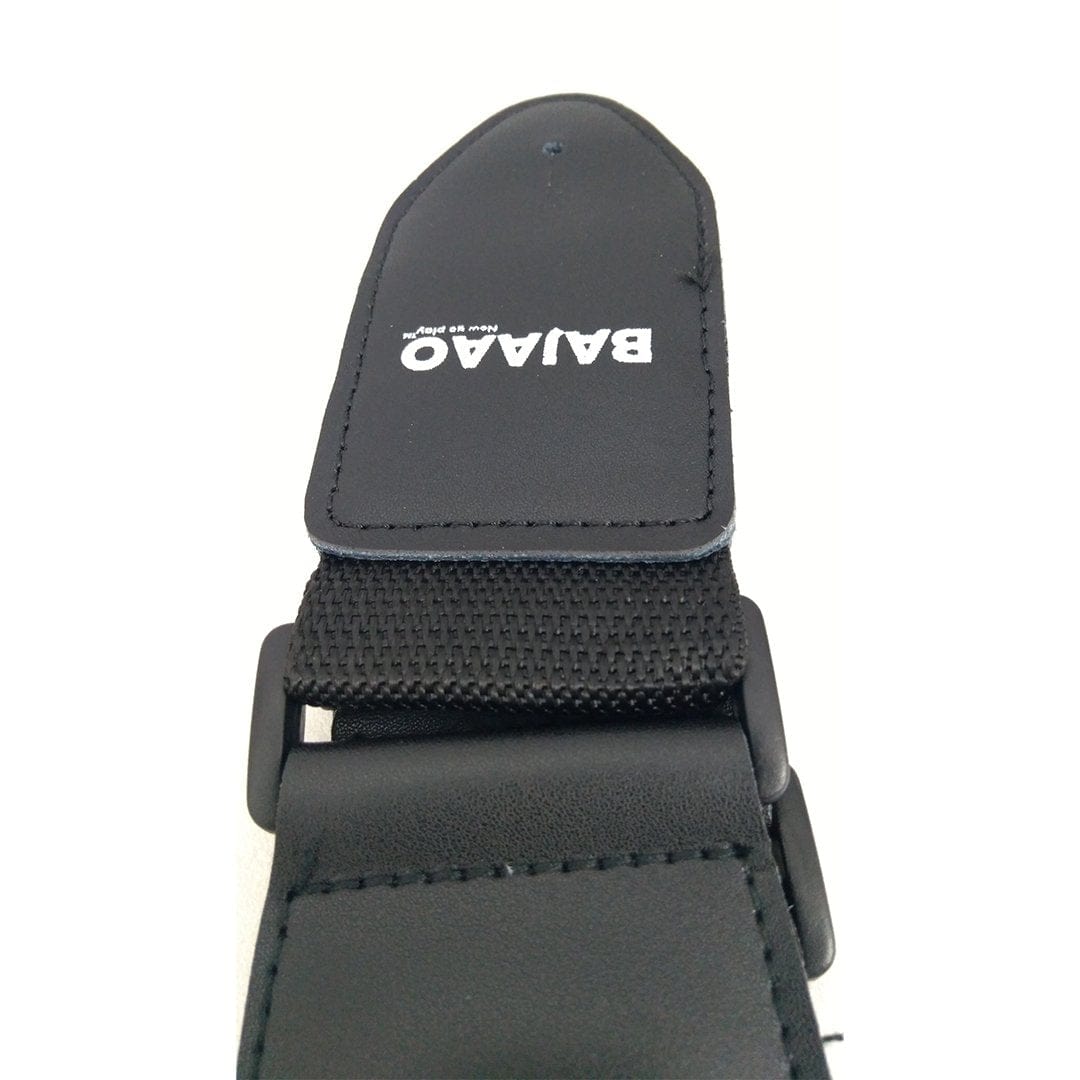 bajaao guitar straps bajaao 2-inch nylon padded guitar strap for electric / acoustic / bass guitar