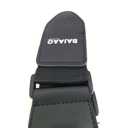 bajaao guitar straps bajaao 2-inch nylon padded guitar strap for electric / acoustic / bass guitar