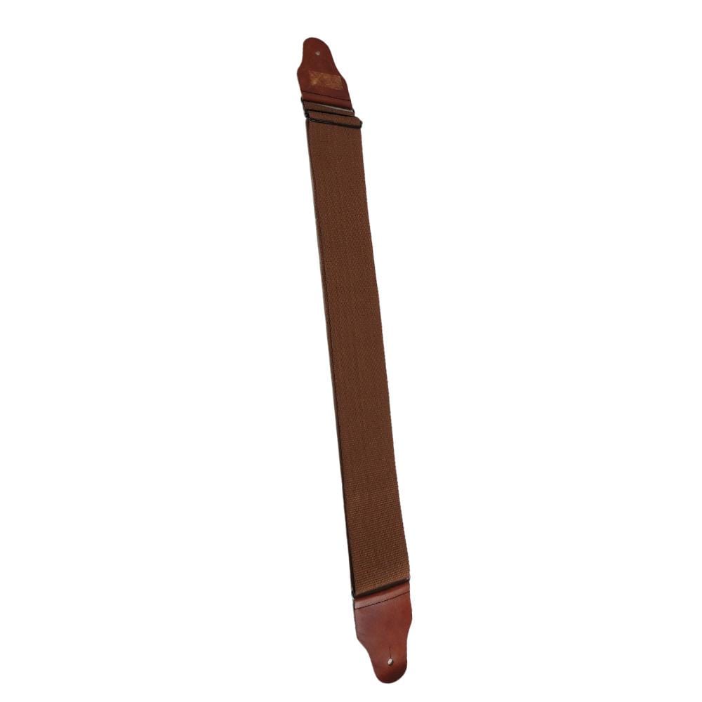 bajaao guitar straps brown bajaao 2.9 inch cotton guitar strap - brown for electric / acoustic / bass guitar- brown     