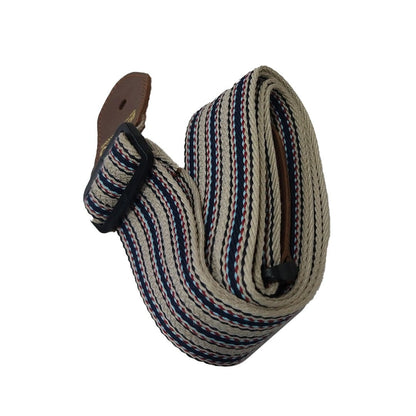 bajaao guitar straps brown bajaao 2-inch cotton guitar strap for electric / acoustic / bass guitar   