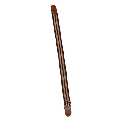 Bajaao Guitar Straps Brown & Beige Stripes Bajaao Cotton Guitar Strap for Ukulele / Electric / Acoustic Guitar - Brown & Beige - Open Box