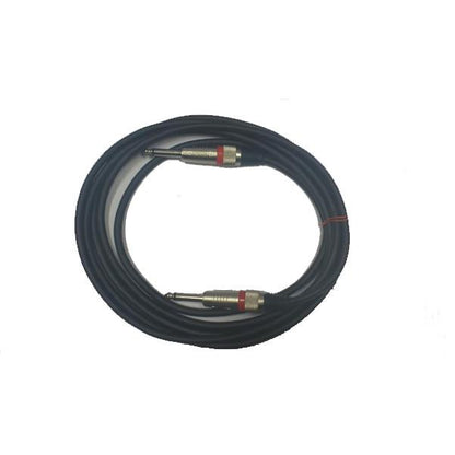 bajaao instrument cables 5 meter bajaao 1/4inch jack to 1/4inch jack instrument cable with neutrik connectors    