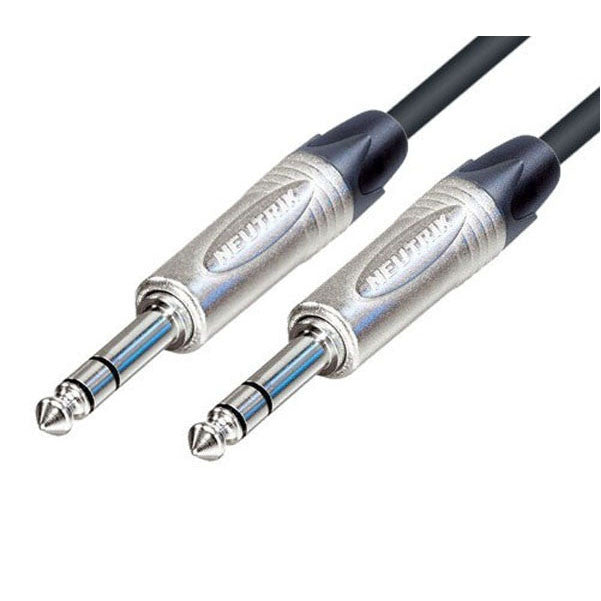 bajaao instrument cables 6 meter bajaao professional trs audio cable with neutrik connectors   