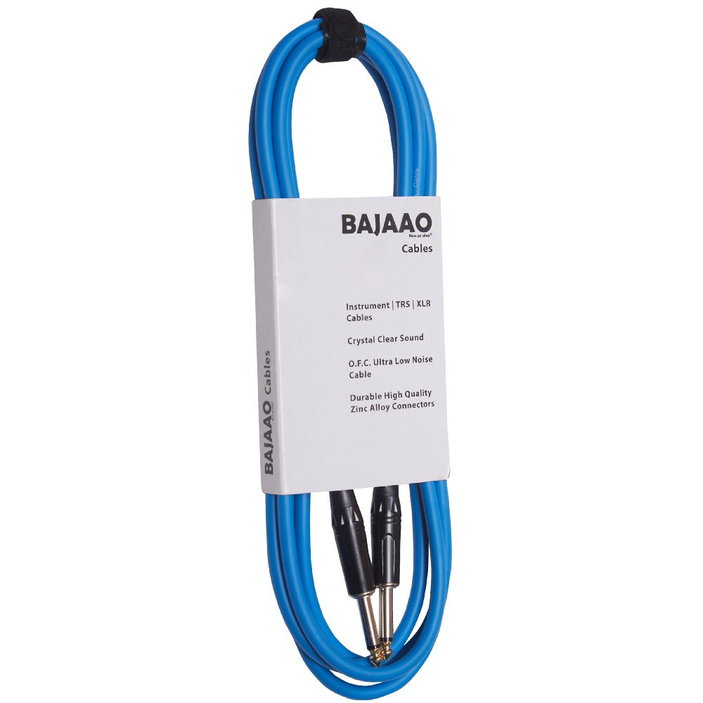 Bajaao Instrument Cables Bajaao Standard Instrument Cable #size_3-meter,color_blue
