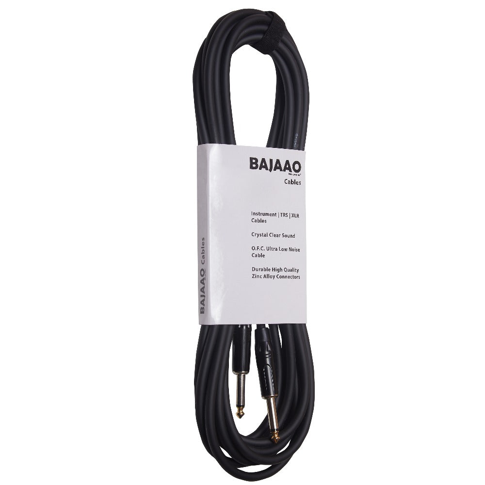 Bajaao Instrument Cables Bajaao Standard Instrument Cable #size_6-meter,color_black