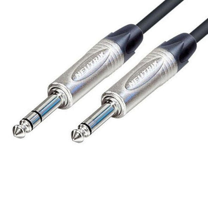 bajaao instrument cables trs-ts humbuster bajaao professional trs audio cable with neutrik connectors   