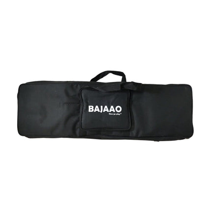 bajaao keyboard gigbags bajaao 61-key synth profile keyboard gig bag - 8mm