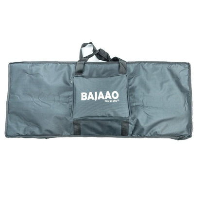 bajaao keyboard gigbags black bajaao 61-key keyboard gig bag - 5mm   