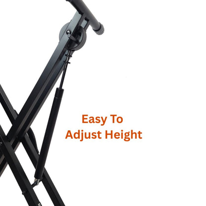 Bajaao Keyboard Stands Bajaao Air-X Keyboard Stand with Air Hydraulic - Stable, Adjustable, and Durable