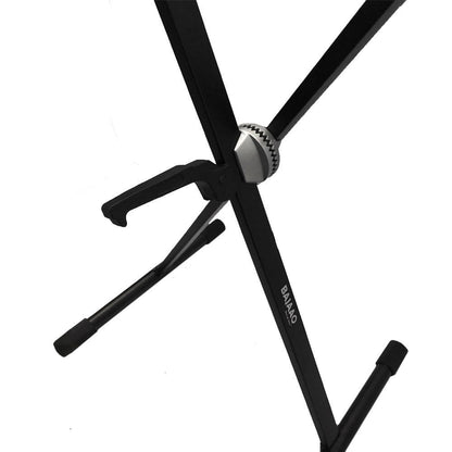 bajaao keyboard stands bajaao sxks-01 single braced x-adjustable keyboard stand