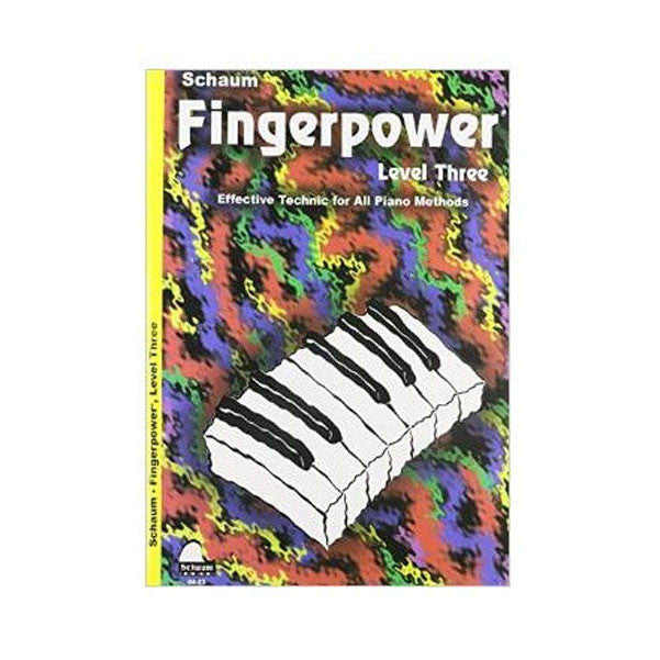 Bajaao Method Books Schaum Fingerpower Level Three Book
