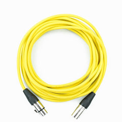 Bajaao Microphone Cables 6 Meter / Yellow Bajaao Male XLR to Female XLR Microphone Cable