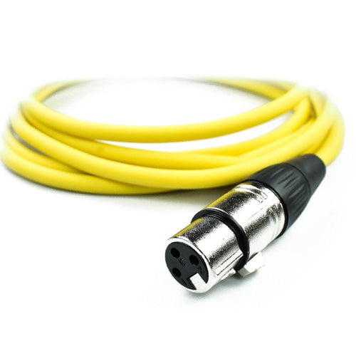 Yellow Cable M01JX Cordon jack xlr 1 m