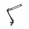 Bajaao Microphone Stands Bajaao Microphone Boom Scissor Extendable Arm Stand for Dynamic and Condenser Microphone with Table Mounting Clamp
