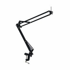 Bajaao Microphone Stands Bajaao Microphone Boom Scissor Extendable Arm Stand for Dynamic and Condenser Microphone with Table Mounting Clamp