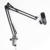 Bajaao Microphone Stands Bajaao Microphone Boom Scissor Extendable Arm Stand for Dynamic and Condenser Microphone with Table Mounting Clamp