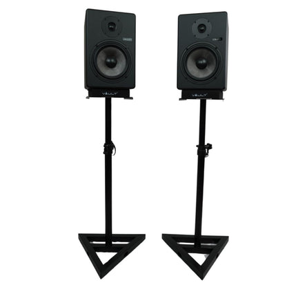 Bajaao Monitor Stands BAJAAO MS-100 Studio Monitor Stand Pair - Sturdy, Adjustable, and Reliable