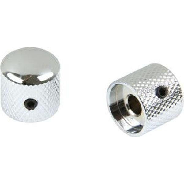 bajaao parts and hardware bajaao metal dome control knobs (set of 2) - chrome