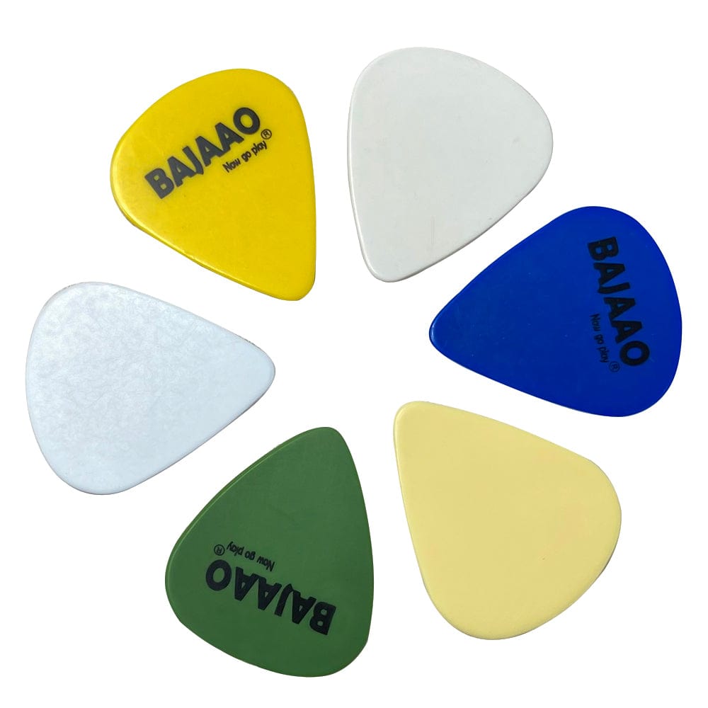 Buy Bajaao Nylon Max Grip Guitar Picks Pack of 6 Online Bajaao