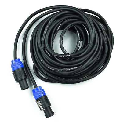 bajaao speaker cables 10 meter bajaao speakon to speakon speaker cables - black 