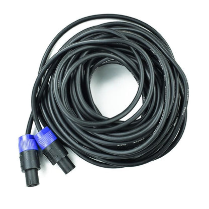 bajaao speaker cables 15 meter bajaao speakon to speakon speaker cables - black 