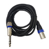 Bajaao Speaker Cables 3 Meters Bajaao XLR to TRS Balanced Microphone / Speaker Cable - Black