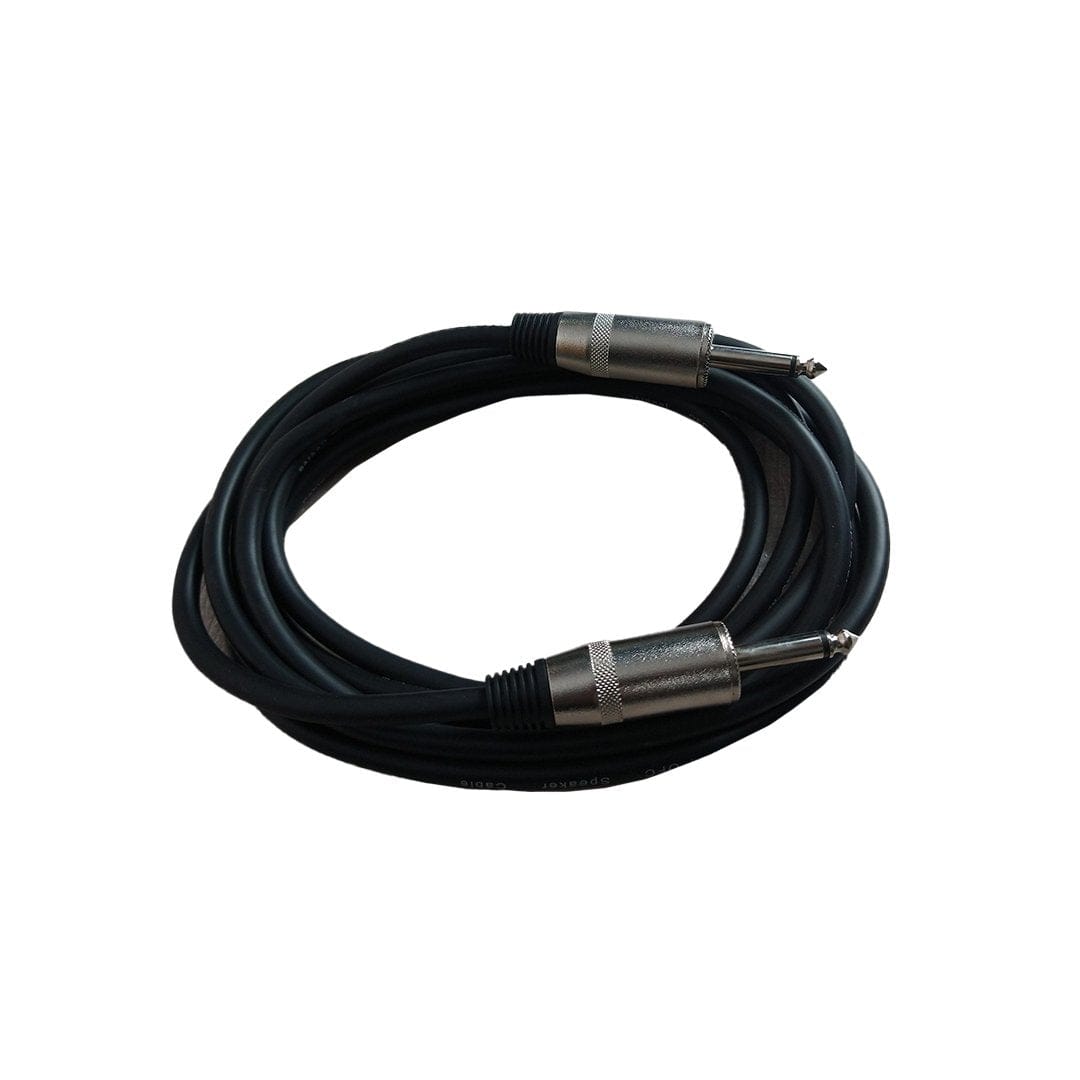 Bajaao Speaker Cables 3 Metres Bajaao TS to TS Balanced Cable for Speakers and instruments