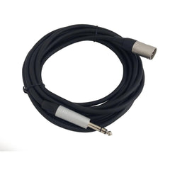 Bajaao Speaker Cables 6 Meters Bajaao XLR to TRS Balanced Microphone / Speaker Cable - Black