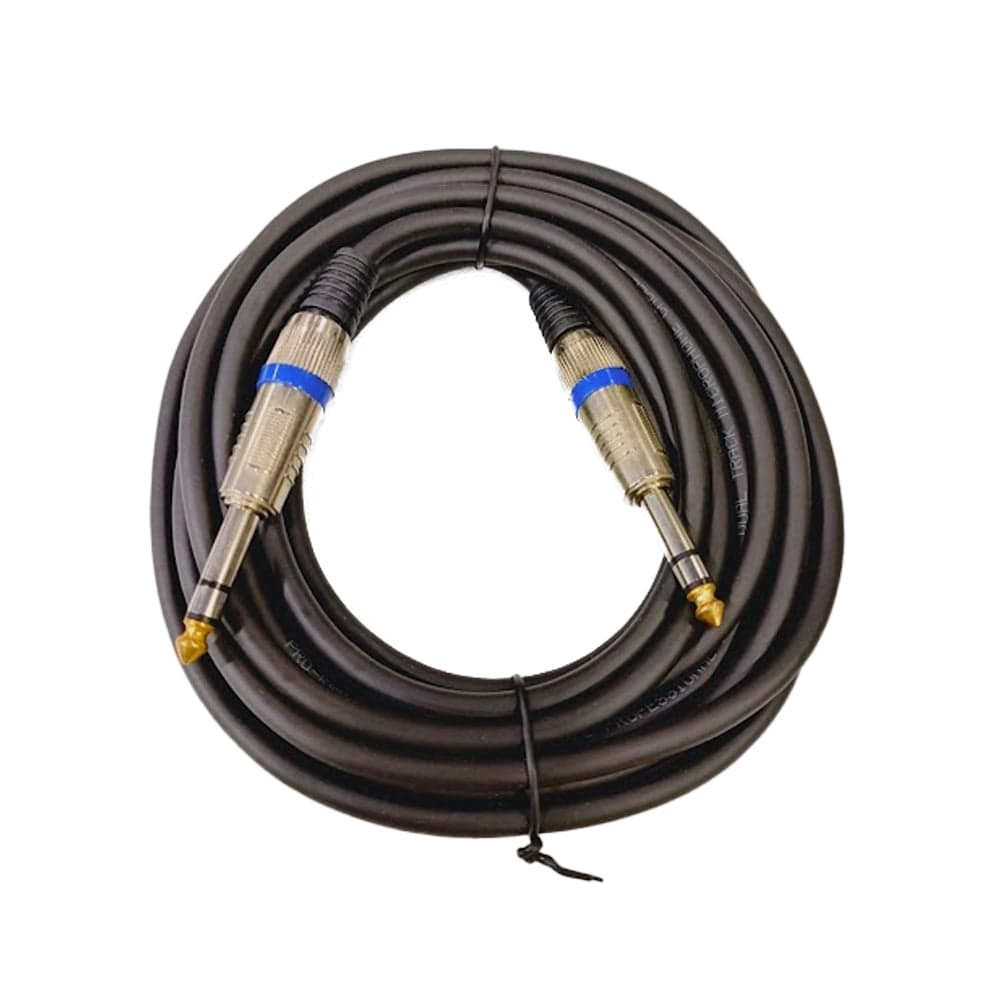 Bajaao Speaker Cables 6 Metres Bajaao TRS to TRS Balanced Cable
