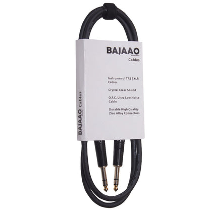 Bajaao Speaker Cables Bajaao TRS to TRS Balanced Cable