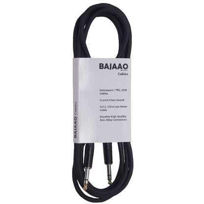 Bajaao Speaker Cables Bajaao TRS to TRS Balanced Cable