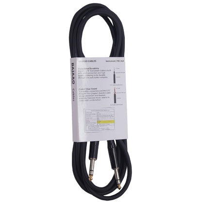 Bajaao Speaker Cables Bajaao TRS to TRS Balanced Cable