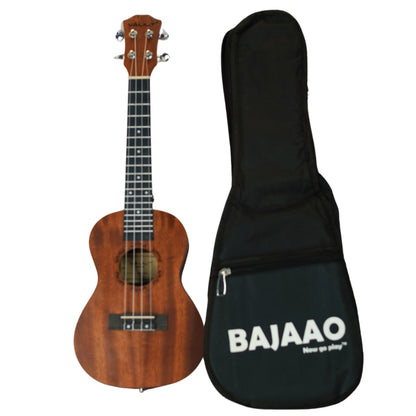 Bajaao Ukulele Gig Bags Bajaao UB-S Soprano Ukulele Padded Gig Bag Compatible With Vault, Kala, Martin Smith, Ashton & Mahalo - 5MM Padding