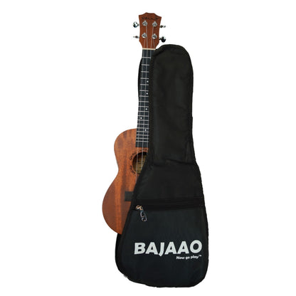 Bajaao Ukulele Gig Bags Bajaao UB-S Soprano Ukulele Padded Gig Bag Compatible With Vault, Kala, Martin Smith, Ashton & Mahalo - 5MM Padding