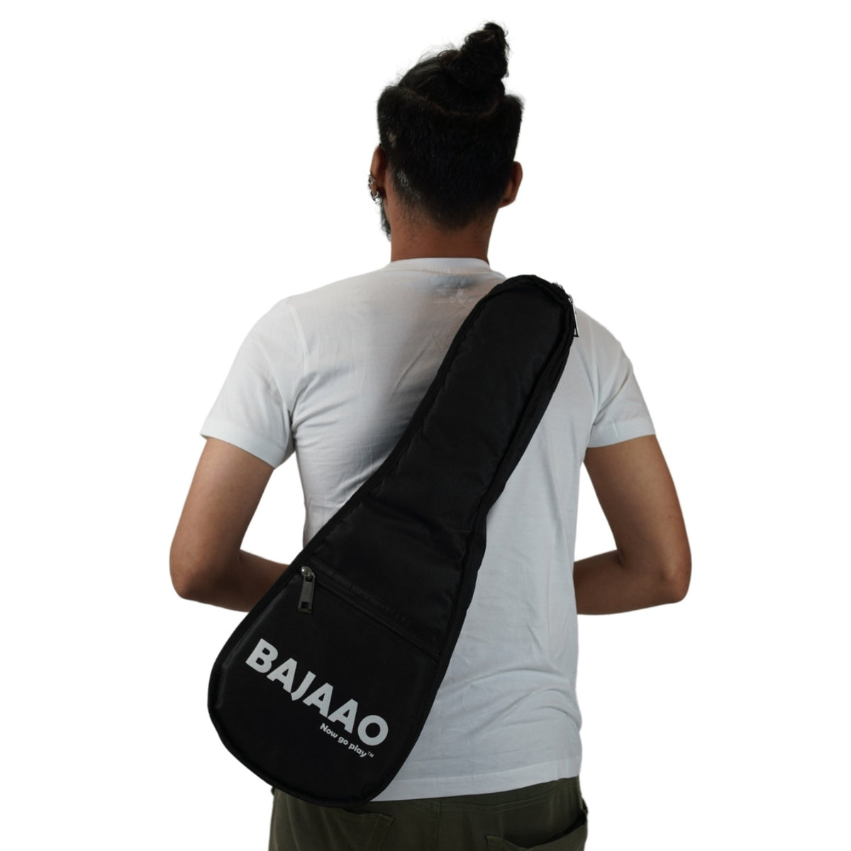 Bajaao Ukulele Gig Bags Bajaao UB-S Soprano Ukulele Padded Gig Bag Compatible With Vault, Kala, Martin Smith, Ashton & Mahalo - 5MM Padding