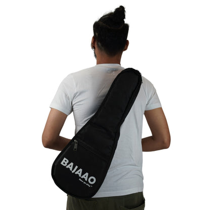 Bajaao Ukulele Gig Bags Bajaao UB-S Soprano Ukulele Padded Gig Bag Compatible With Vault, Kala, Martin Smith, Ashton & Mahalo - 5MM Padding