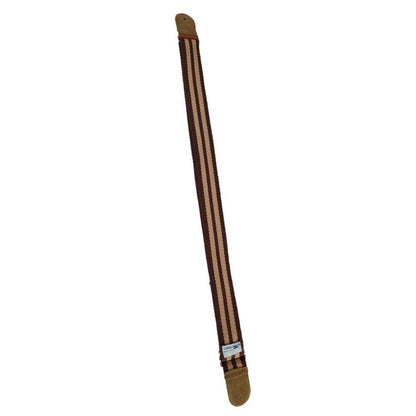 bajaao ukulele straps brown & beige stripes bajaao cotton guitar strap for ukulele / electric / acoustic guitar - brown & beige   #color_brown-&-beige-stripes