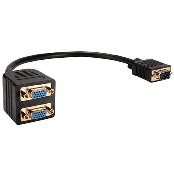 bajaao vga adapters bajaao vga male to 2 vga female passive splitter 10inch