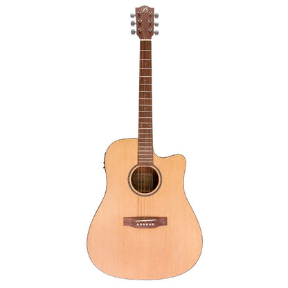 bamboo acoustic guitars bamboo ga 41 spruce cutaway acoustic guitar with eq