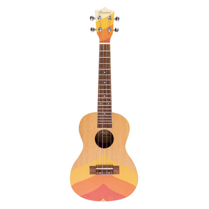 bamboo concert ukuleles bahia brava bamboo new generation cali line series concert ukulele with gig bag      